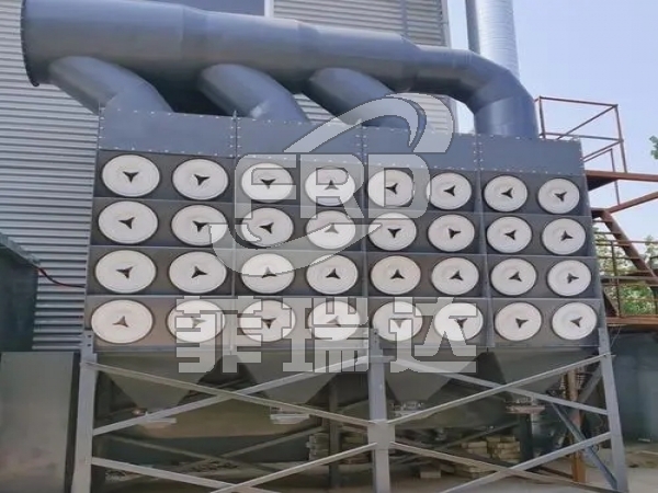 單晶硅脈沖濾筒除塵器