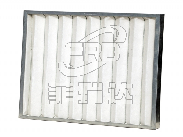 初中效過濾器的外框是以堅固的防水板組成