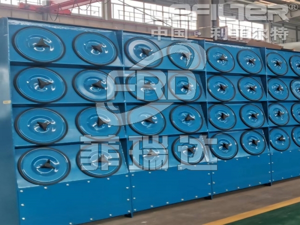 鑄造噴砂處理濾筒脈沖除塵器