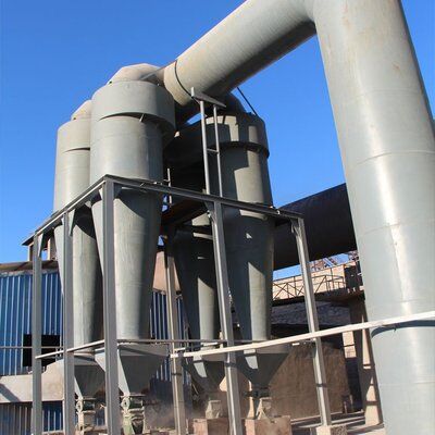 雙筒旋風除塵器 雙筒旋風除塵器